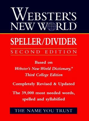 Webster's New World Speller/Divider, 2nd Edition 013953654X Book Cover