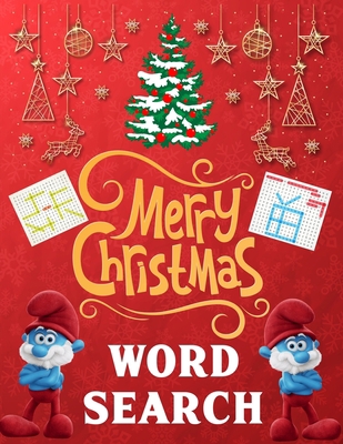 Merry christmas word search.: Easy Large Print ... 1675392390 Book Cover