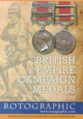 British and Empire Campaign Medals 0948964642 Book Cover