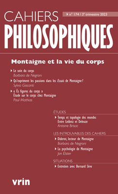 Montaigne Et La Vie Du Corps 2711660273 Book Cover