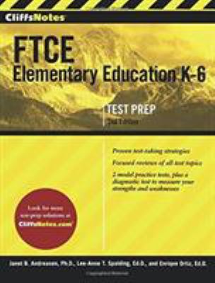 Cliffsnotes FTCE Elementary Education K-6, 2nd ... 0544313534 Book Cover