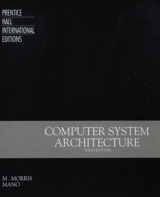 Computer System Architecture 0131757385 Book Cover