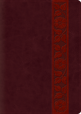 ESV Study Bible, Large Print (Trutone, Mahogany... [Large Print] 1433567016 Book Cover
