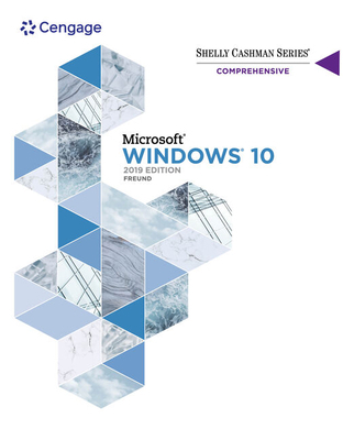Shelly Cashman Series Microsoft / Windows 10 Co... 0357123867 Book Cover