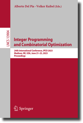 Integer Programming and Combinatorial Optimizat... 303132725X Book Cover