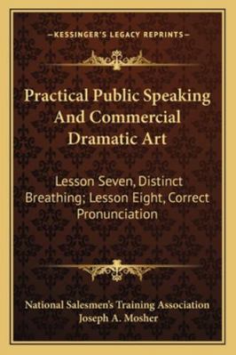 Practical Public Speaking And Commercial Dramat... 1163197319 Book Cover