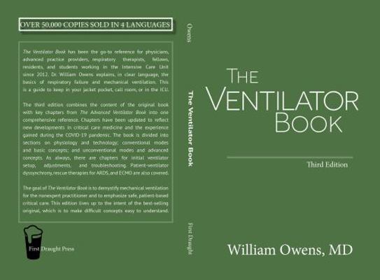 The Ventilator Book 0985296569 Book Cover