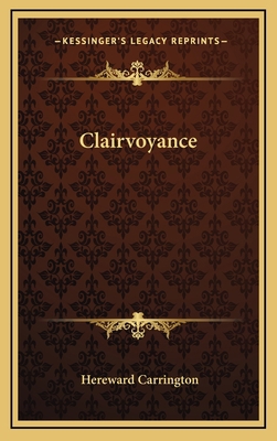 Clairvoyance 1168636515 Book Cover