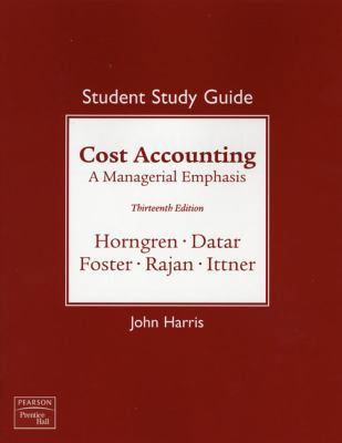 Cost Accounting: Student Practice and Solutions... 0136001483 Book Cover