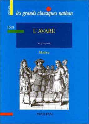 MOLIERE AVARE [French] 2091878235 Book Cover