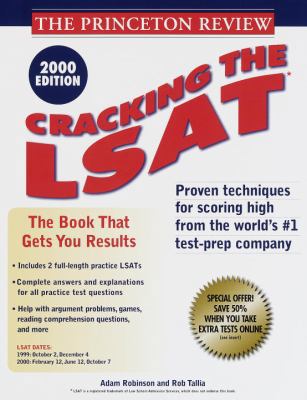 Cracking the LSAT 0375754091 Book Cover