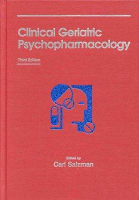 Clinical Geriatric Psychopharmacology 0683300210 Book Cover