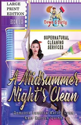 A Midsummer Night's Clean: A Paranormal Mystery... [Large Print] 1956839097 Book Cover