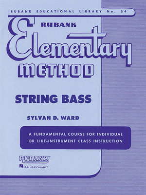 Rubank Elementary Method - String Bass 154000127X Book Cover