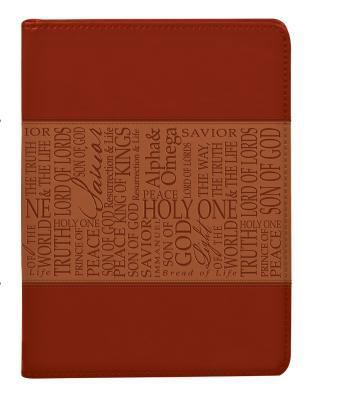 Tan Names of Jesus Luxleather Journal B0071GLFKU Book Cover