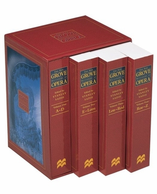 The New Grove Dictionary of Opera (4 Volume Set) 1561592285 Book Cover