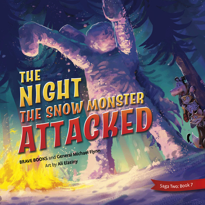 The Night the Snow Moster Attacked B0CBT9R455 Book Cover