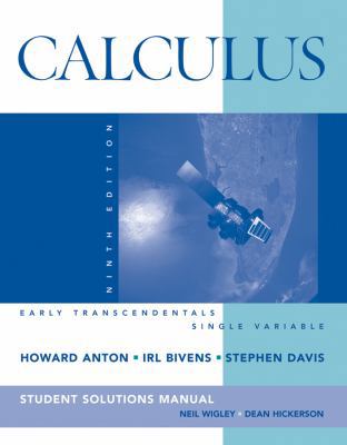 Calculus Early Transcendentals Single Variable,... 0470379588 Book Cover
