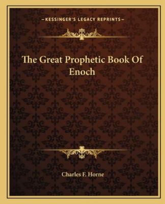 The Great Prophetic Book of Enoch 1162911190 Book Cover