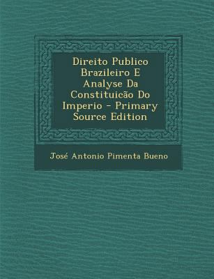 Direito Publico Brazileiro E Analyse Da Constit... [Portuguese] 1295321580 Book Cover