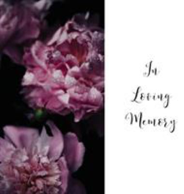 In Loving Memory Funeral Guest Book, Celebratio... 1999882962 Book Cover