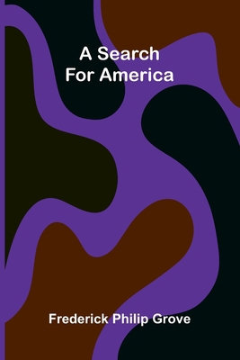 A Search for America 9376555651 Book Cover
