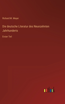 Die deutsche Literatur des Neunzehnten Jahrhund... [German] 3368459899 Book Cover