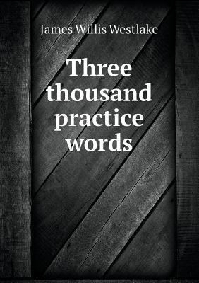 Three thousand practice words 551864633X Book Cover