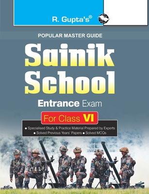 Sainik School Entrance Exam Guide for (6th) Cla... 9386845849 Book Cover