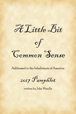 A Little Bit Of Common Sense 1724928600 Book Cover