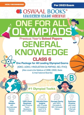 Oswaal One For All Olympiad Previous Years' Sol... 9356345198 Book Cover