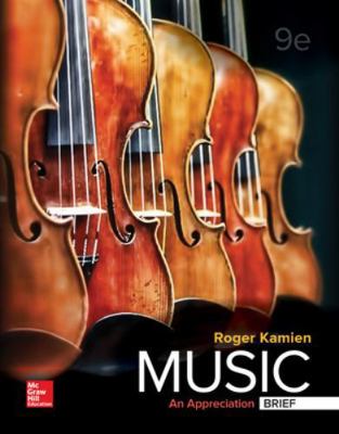 Music: An Appreciation, Brief Edition 1259870545 Book Cover
