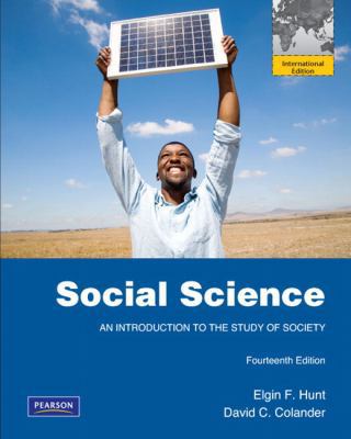 Social Science: An Introduction to the Study of... 0205725058 Book Cover