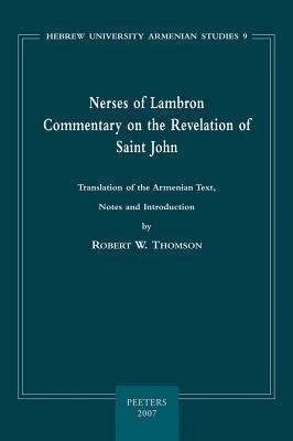 Nerses of Lambron: Commentary on the Revelation... 9042918667 Book Cover
