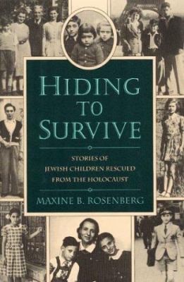 Hiding to Survive CL 0395650143 Book Cover