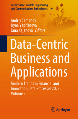 Data-Centric Business and Applications: Modern ... 3031539834 Book Cover