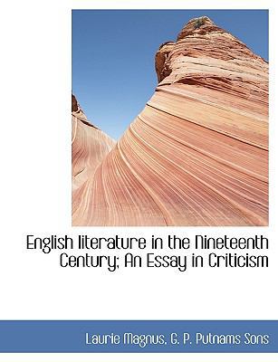 English Literature in the Nineteenth Century; A... 1140248014 Book Cover