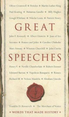 Great Speeches 0670028835 Book Cover