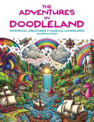 Adventure's in Doodleland: Whimsical Creatures ... B0CWS45Z3H Book Cover