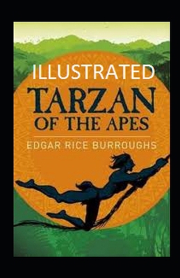 Paperback Tarzan Of The Apes Illustrated Book