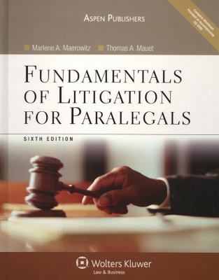 Fundamentals of Litigation for Paralegals [With... 0735568073 Book Cover