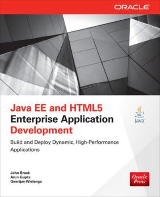 Java Ee and HTML5 Enterprise Application Develo... 0071823093 Book Cover
