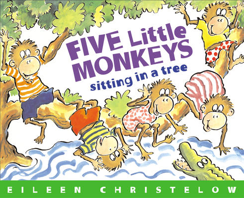 Five Little Monkeys Sitting in a Tree B00QFXD0HQ Book Cover