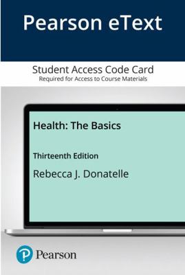 Health: The Basics 0135214165 Book Cover