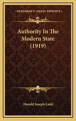 Authority In The Modern State (1919) 1164790277 Book Cover