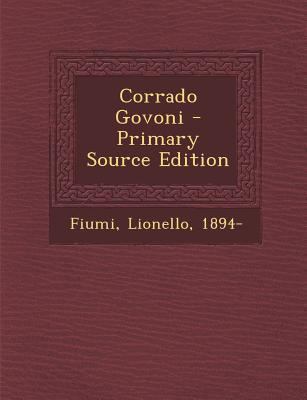 Corrado Govoni 128979328X Book Cover