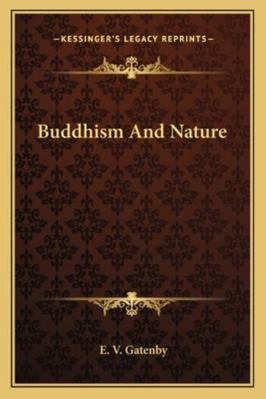 Buddhism And Nature 1162882220 Book Cover