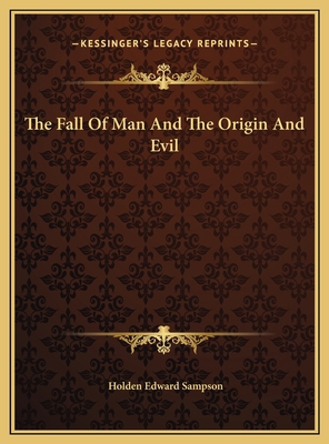 The Fall Of Man And The Origin And Evil 1169656250 Book Cover