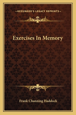 Exercises In Memory 1162825081 Book Cover