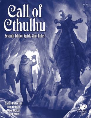 Call of Cthulhu 7th Ed. QuickStart 1568823886 Book Cover